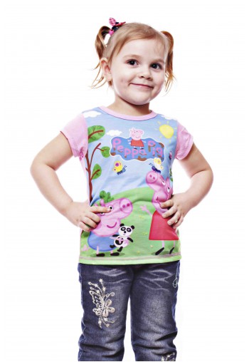Футболка "Peppa 3" 160D1-1